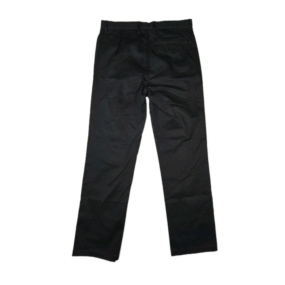 Boys Old Navy Size 14 Straight Pants Black Adjustable Waist 29x27
